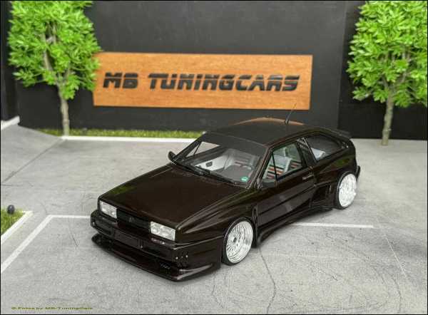 1:18 VW Scirocco MK2 GTX 16V Rieger GTO Breitbau + Vitrine = RAR